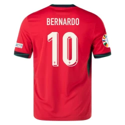 Bernardo Silva #10 Portugal Voetbalshirt EK 2024 Thuistenue Heren